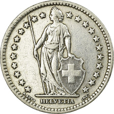 Coin, Switzerland, 2 Francs, 1943, EF(40-45), Silver, KM:21