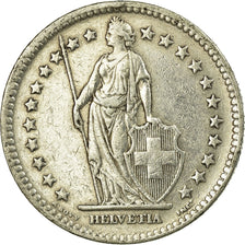 Coin, Switzerland, 2 Francs, 1944, EF(40-45), Silver, KM:21