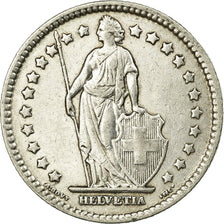 Coin, Switzerland, Franc, 1914, EF(40-45), Silver, KM:24