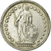 Coin, Switzerland, Franc, 1920, EF(40-45), Silver, KM:24