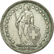 Coin, Switzerland, Franc, 1956, EF(40-45), Silver, KM:24