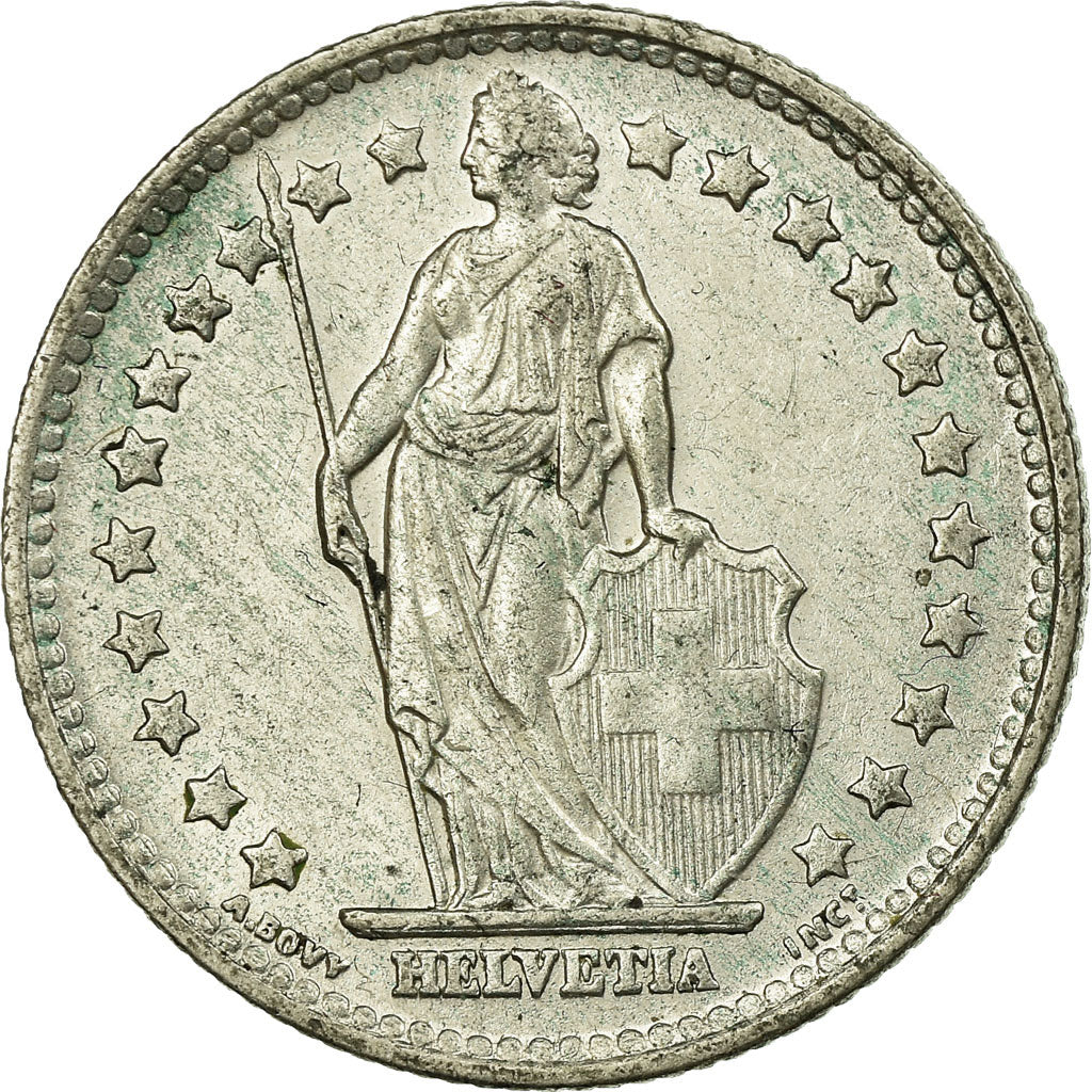 Münze, Schweiz, Franc, 1959, SS, Silber, KM:24