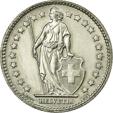 Coin, Switzerland, Franc, 1962, EF(40-45), Silver, KM:24