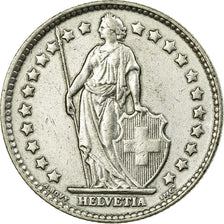 Coin, Switzerland, Franc, 1962, EF(40-45), Silver, KM:24