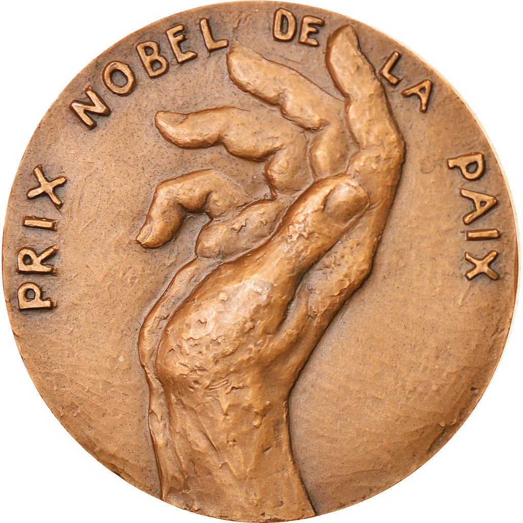 France, Medal, Martin Luther King, Prix nobel de la Paix, 1969, Courbier