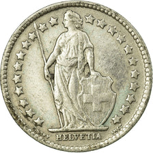 Coin, Switzerland, 1/2 Franc, 1932, Bern, EF(40-45), Silver, KM:23
