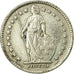 Coin, Switzerland, 1/2 Franc, 1932, Bern, EF(40-45), Silver, KM:23