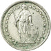 Münze, Schweiz, 1/2 Franc, 1958, Bern, SS, Silber, KM:23