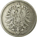 Coin, GERMANY - EMPIRE, Wilhelm I, Mark, 1876, Berlin, VF(20-25), Silver, KM:7