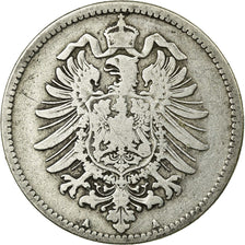 Moneta, GERMANIA - IMPERO, Wilhelm I, Mark, 1876, Berlin, MB, Argento, KM:7