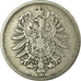 Coin, GERMANY - EMPIRE, Wilhelm I, Mark, 1876, Berlin, VF(20-25), Silver, KM:7