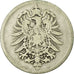 Coin, GERMANY - EMPIRE, Wilhelm I, Mark, 1876, Munich, VF(20-25), Silver, KM:7