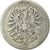 Coin, GERMANY - EMPIRE, Wilhelm I, Mark, 1875, Hanovre, VF(20-25), Silver, KM:7