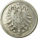 Coin, GERMANY - EMPIRE, Wilhelm I, Mark, 1875, Munich, VF(20-25), Silver, KM:7