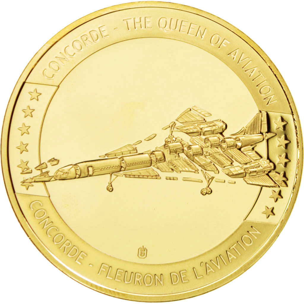 France, Medal, French Fifth Republic, Aviation, MS(65-70), Copper