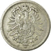 Coin, GERMANY - EMPIRE, Wilhelm I, Mark, 1875, Stuttgart, VF(20-25), Silver