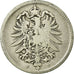 Coin, GERMANY - EMPIRE, Wilhelm I, Mark, 1875, Stuttgart, VF(20-25), Silver