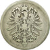 Coin, GERMANY - EMPIRE, Wilhelm I, Mark, 1875, Stuttgart, VF(20-25), Silver