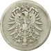 Coin, GERMANY - EMPIRE, Wilhelm I, Mark, 1875, Stuttgart, VF(20-25), Silver