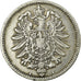 Coin, GERMANY - EMPIRE, Wilhelm I, Mark, 1881, Berlin, VF(20-25), Silver, KM:7