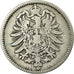 Coin, GERMANY - EMPIRE, Wilhelm I, Mark, 1874, Berlin, VF(20-25), Silver, KM:7