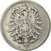 Coin, GERMANY - EMPIRE, Wilhelm I, Mark, 1874, Munich, VF(20-25), Silver, KM:7