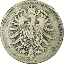 Coin, GERMANY - EMPIRE, Wilhelm I, Mark, 1874, Darmstadt, VF(20-25), Silver