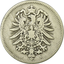 Coin, GERMANY - EMPIRE, Wilhelm I, Mark, 1874, Darmstadt, VF(20-25), Silver