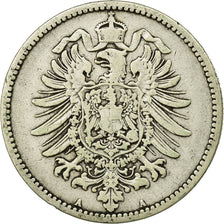 Coin, GERMANY - EMPIRE, Wilhelm I, Mark, 1886, Berlin, VF(20-25), Silver, KM:7
