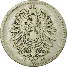 Coin, GERMANY - EMPIRE, Wilhelm I, Mark, 1886, Stuttgart, VF(20-25), Silver