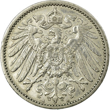 Coin, GERMANY - EMPIRE, Wilhelm II, Mark, 1911, Berlin, EF(40-45), Silver, KM:14