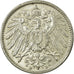 Coin, GERMANY - EMPIRE, Wilhelm II, Mark, 1914, Munich, EF(40-45), Silver, KM:14