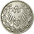 Coin, GERMANY - EMPIRE, 1/2 Mark, 1906, Munich, VF(20-25), Silver, KM:17