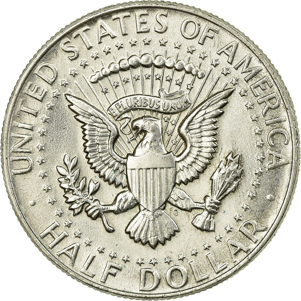 Coin, United States, Kennedy Half Dollar, Half Dollar, 1964, U.S. Mint