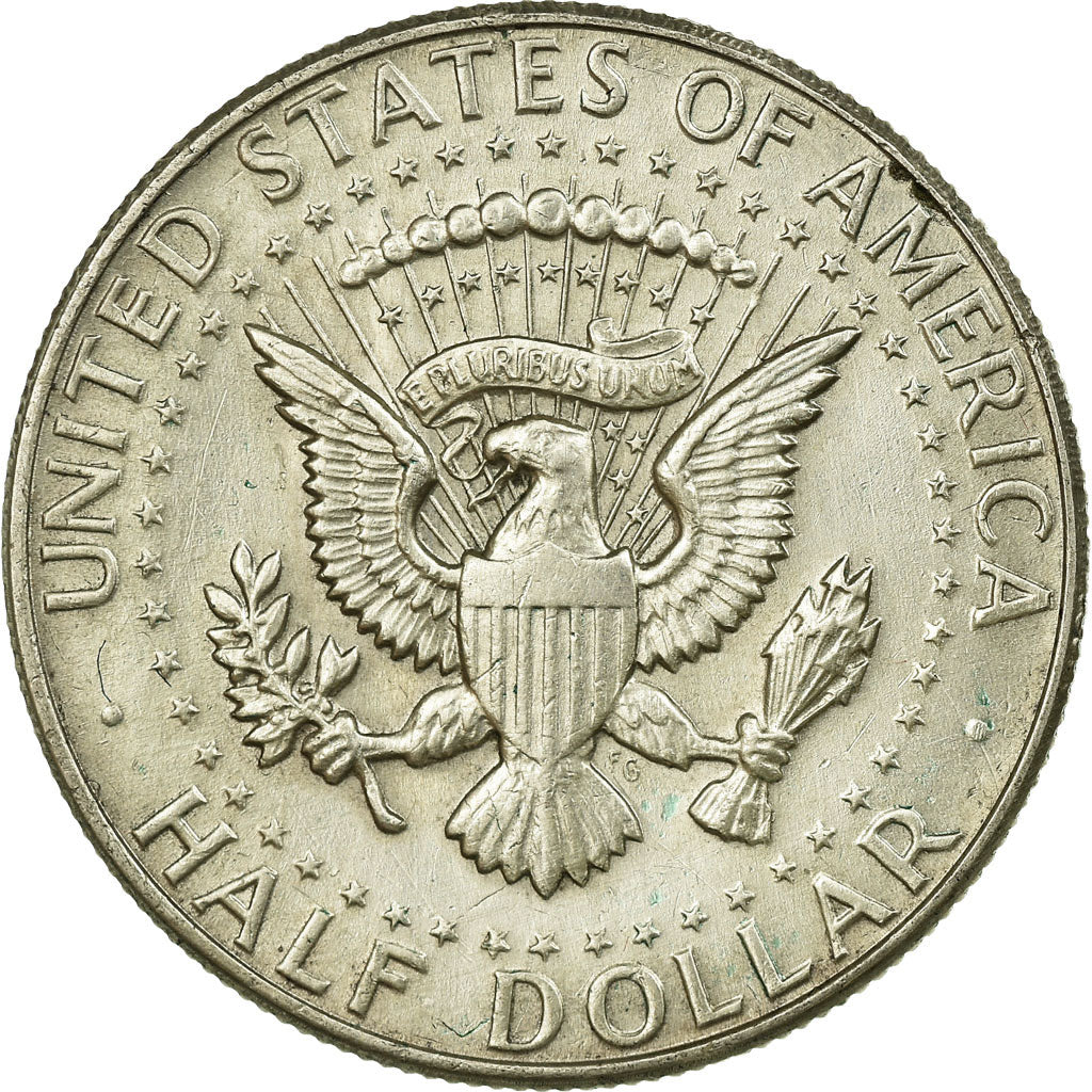 Coin, United States, Kennedy Half Dollar, Half Dollar, 1964, U.S. Mint
