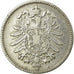 Moneta, GERMANIA - IMPERO, Wilhelm I, Mark, 1875, Karlsruhe, MB, Argento, KM:7