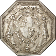 France, Royal, Token, EF(40-45), Silver, 34, Feuardent #1601., 17.20