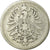 Coin, GERMANY - EMPIRE, Wilhelm I, Mark, 1875, Karlsruhe, VF(20-25), Silver