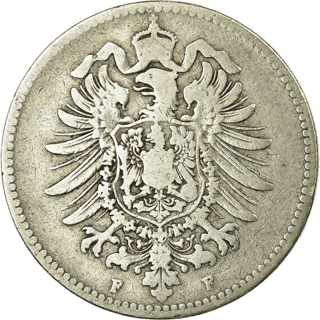 Munten, DUITSLAND - KEIZERRIJK, Wilhelm I, Mark, 1874, Stuttgart, FR, Zilver