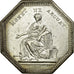 France, Token, Justice, Politics, Society, War, 1801, EF(40-45), Silver