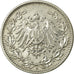 Coin, GERMANY - EMPIRE, 1/2 Mark, 1906, Muldenhütten, VF(20-25), Silver, KM:17