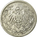 Coin, GERMANY - EMPIRE, Wilhelm II, 1/2 Mark, 1907, Berlin, VF(20-25), Silver