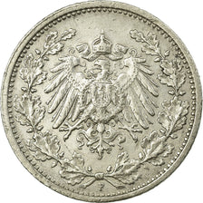 Coin, GERMANY - EMPIRE, 1/2 Mark, 1915, Stuttgart, EF(40-45), Silver, KM:17