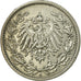 Coin, GERMANY - EMPIRE, 1/2 Mark, 1913, Berlin, EF(40-45), Silver, KM:17