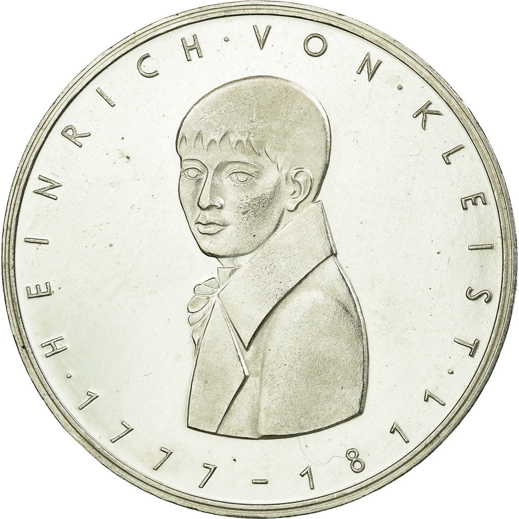 Coin, GERMANY - FEDERAL REPUBLIC, 5 Mark, 1977, Karlsruhe, Germany, EF(40-45)