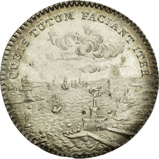 France, Jeton, Chamber of Commerce, 1761, SUP, Argent