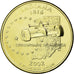 Münze, Vereinigte Staaten, Indiana, Quarter, 2002, U.S. Mint, VZ, Gold plated