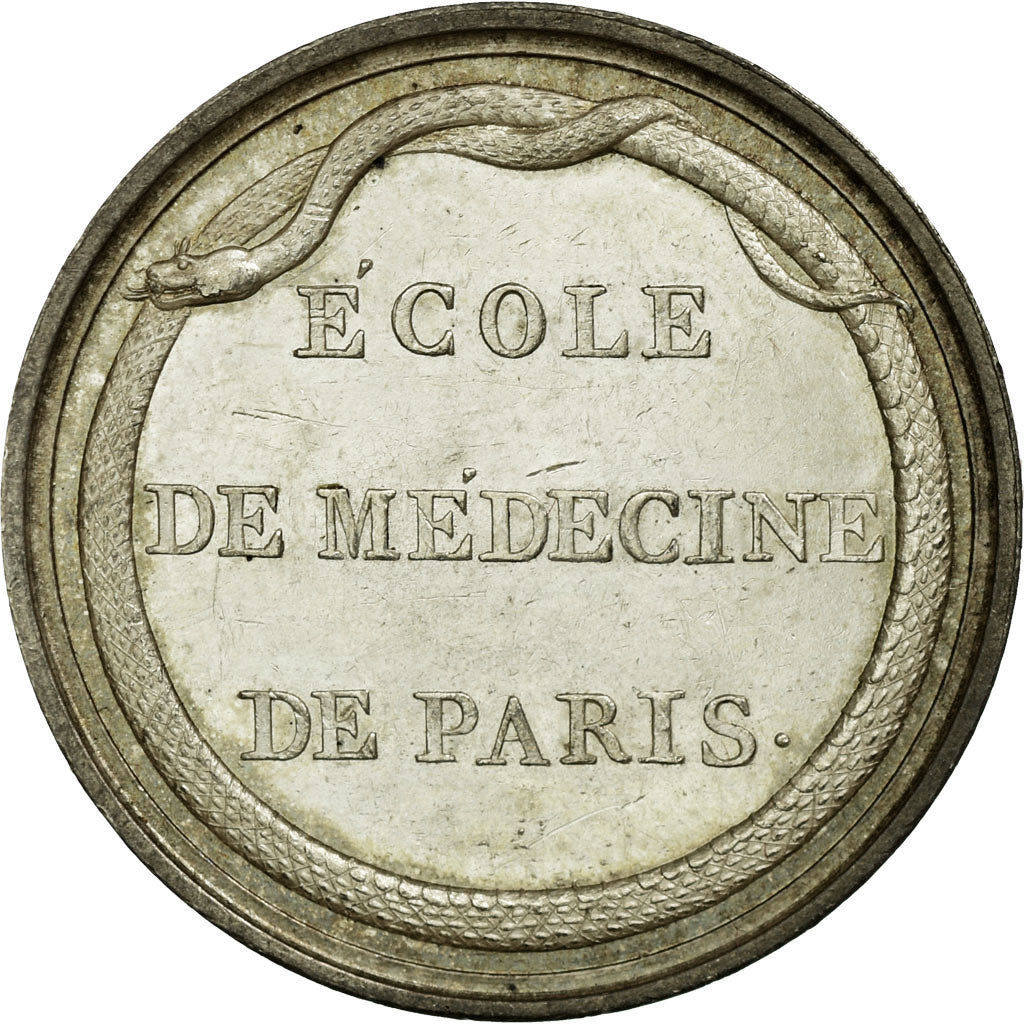 France, Token, Medicine, AU(55-58), Silver
