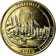 Moeda, Estados Unidos da América, Yosemite, Quarter, 2010, U.S. Mint