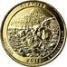 Munten, Verenigde Staten, Glacier, Quarter, 2011, U.S. Mint, PR, Verguld metaal